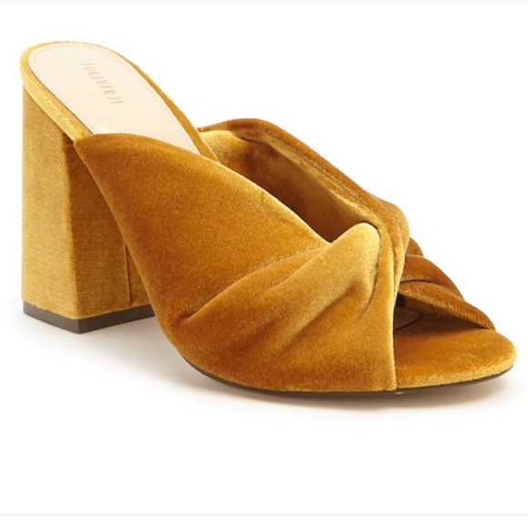 yellow mules forever 21